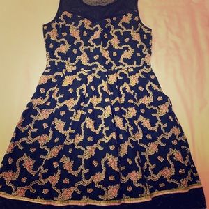 Floral sleeveless dress